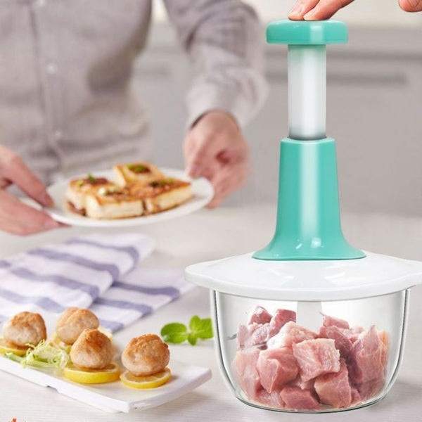 9-in-1 Vegetable Chopper, Cutter, Slicer & Grater - Multi-Function Kitchen